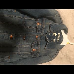 Girls denim jacket Peek clothing size 10